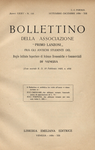 Bollettino n. 110, settembre - dicembre 1934 - XIII