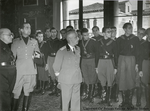 Visita del Re presso palazzo Vendramin Calergi. SIPS 1937 (recto)
