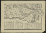 Tavola 11: la parte meridionale della provincia di Padova; Prospetto idrometrico dei fiumi della provincia.
