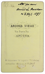 Amedeo Rostan - verso