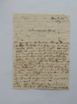 Lettera da Alschinger a Visiani (1829)