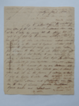 Lettera da Alexander a Visiani (2 gennaio 1844)