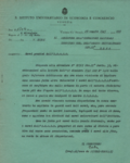 Circolare ministeriale del maggio 1943: lettera di de Pietri-Tonelli al Ministero dell'Educazione Nazionale (Venezia, 28 maggio 1943)