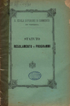 Statuto regolamento e programmi [1893]