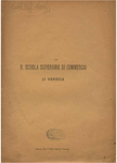 Regio Decreto 24 giugno 1883 che approva il Regolamento pel conferimento dei diplomi nella R. Scuola superiore di commercio in Venezia