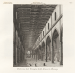 Interno del Tempio di S. Croce di Firenze.