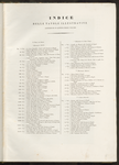 Indice delle tavole illustrative contenute in questo terzo volume (prima parte).