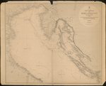 Foglio 1° della Carta generale del Mare Adriatico in 4 fogli: rilevazioni 1867-1875.