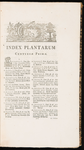 Index Plantarum Centuriae Primae