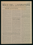 Voce del Lavoratore. Organo lombardo del Movimento dei cattolici comunisti