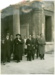 Benedizione dei locali restaurati del palazzo Foscari qualche giorno prima della loro reinaugurazione, 13 gennaio 1937 (recto)