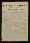 L’Italia libera. Numero unico del Partito d'Azione