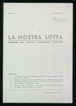 La nostra lotta. Organo del Partito Comunista Italiano