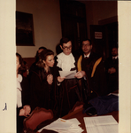 Inaugurazione dell'anno accademico 1983-1984. Preparativi alla cerimonia [recto]
