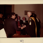 Inaugurazione dell'anno accademico 1983-1984. Gli istanti prima della cerimonia a Ca' Dolfin [recto]