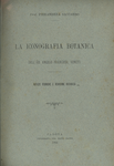 La iconografia botanica dell'ab. Angelo Franciosi, veneto. Notizie storiche e revisione botanica