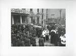 Funerali dei goliardi Antonio Marras e Giacomo Luxardo. Venezia, 24 febbraio 1945. Il corteo funebre