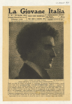 Annuncio di pubblicazione con foto. La Giovane Italia, 83 (23 aprile), 1911