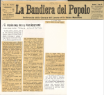 Il problema della procreazione. Intervista della Tribuna al prof. de Pietri-Tonelli. In "La Bandiera del Popolo", III, 80 (3 giugno) 1911