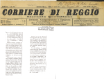 Il problema della procreazione. In "Corriere di Reggio", III, 172 (24 giugno),1911