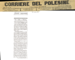 O il pane o l'amore. In "Corriere del Polesine", XXII, 148 (28 giugno), 1911