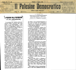 Il problema della procreazione e il neomalthusianismo . In "Il Polesine Democratico", X, 26 (1 luglio), 1911