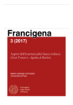 Aspetti dell’intertestualità franco-italiana ('Geste Francor' e 'Aquilon de Baviere')