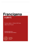 Canone epico e forme del riuso nella 'Geste Francor'