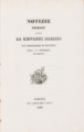 Notizie inedite scritte da Giovanni Marsili già professore di botanica nella I.R. Università di Padova. Dei patrizi veneti dotti nella cognizione delle piante e dei loro orti botanici