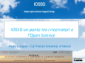 IOSSG un ponte tra i ricercatori e l’Open Science. Paola Gargiulo