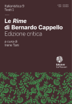 Le Rime di Bernardo Cappello. Edizione critica