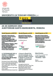 L'Università Ca' Foscari Venezia per il Giorno della Memoria. Locandina
