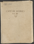 "Orto de’ Semplici 28 7bre 1793" - 001