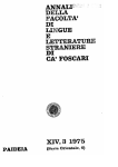 Annali della Facoltà di Lingue e Letterature Straniere di Ca' Foscari, vol.14.3, 1975. Serie Orientale 6