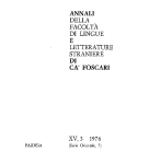 Annali della Facoltà di Lingue e Letterature Straniere di Ca' Foscari, vol.15.3, 1976. Serie Orientale 7