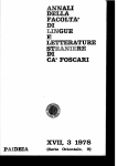 Annali della Facoltà di Lingue e Letterature Straniere di Ca' Foscari, vol.17.3, 1978. Serie Orientale 9