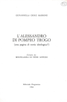 L’Alessandro di Pompeo Trogo