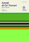 Annali di Ca’ Foscari Serie orientale. Vol. 57  – Giugno 2021