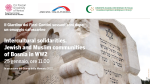 Seminario: Intercultural solidarities. Jewish and Muslim communities of Bosnia in WW2. Slide