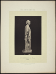 Planche XXVIII a. Statue de jeune fille (profil)
