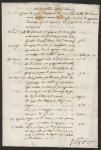 Conto di spese incontrate da Giovanni Battista De Visiani - 001