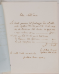 Reso Conto da 10 maggio 1850 a tutto 9 agosto 1854 con un fascicolo con allegati dal n.1 a 8 inclusivi. Altro con allegati del n. 8 - 006