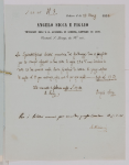 Reso Conto da 10 maggio 1850 a tutto 9 agosto 1854 con un fascicolo con allegati dal n.1 a 8 inclusivi. Altro con allegati del n. 8 - 007