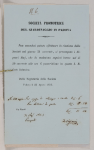 Reso Conto da 10 maggio 1850 a tutto 9 agosto 1854 con un fascicolo con allegati dal n.1 a 8 inclusivi. Altro con allegati del n. 8 - 010