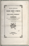 Seconda esposizione di piante fiori e frutti tenuta dalla Società promotrice del Giardinaggio nell’I.R. Orto botanico di Padova - 001