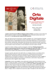 Presentazione: "Orto Digitale. Carte, voci e storie dall'Archivio storico dell'Orto botanico di Padova"
