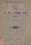 Geografia commerciale : alcune lezioni del prof. Primo Lanzoni.  Anno accademico 1914-15