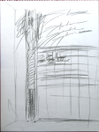 Jannis Kounellis - bozzetto studio per il monumento "Resistenza e Liberazione"