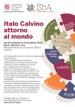 Italo Calvino attorno al mondo. Locandina