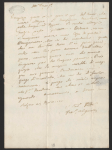 Lettera di Francesco a Bonomo Algarotti, 25.IV.1730. 1256 A/2.7, cc. 19r-20v